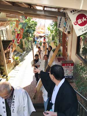 かながわ建築設計大山講20171209/大山講/こま参道
