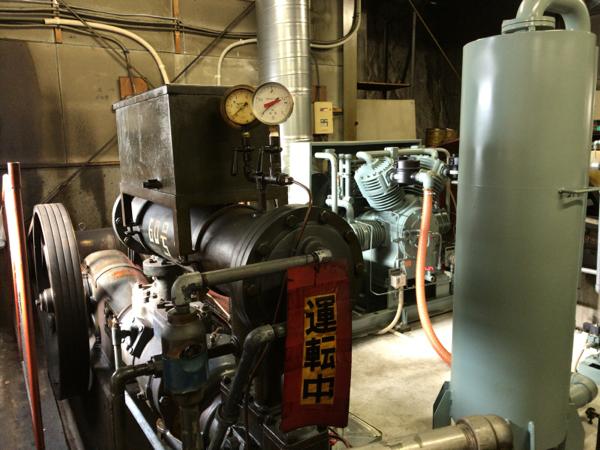 景観・まちづくり専門委員会湯河原町温泉櫓と河川の景観資源調査20171219/ひばり荘/コンプレッサー2