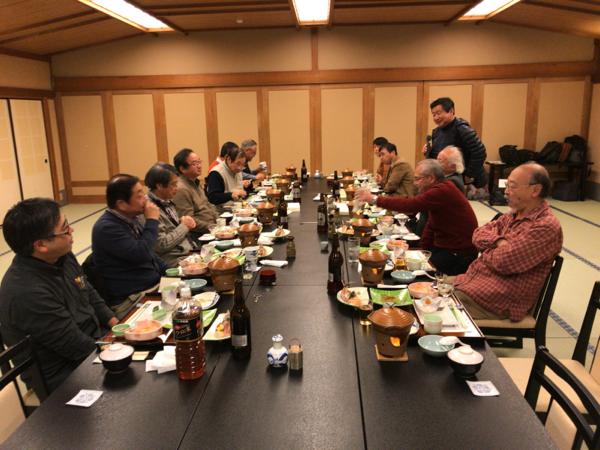 景観・まちづくり専門委員会湯河原町温泉櫓と河川の景観資源調査20171219/忘年会1
