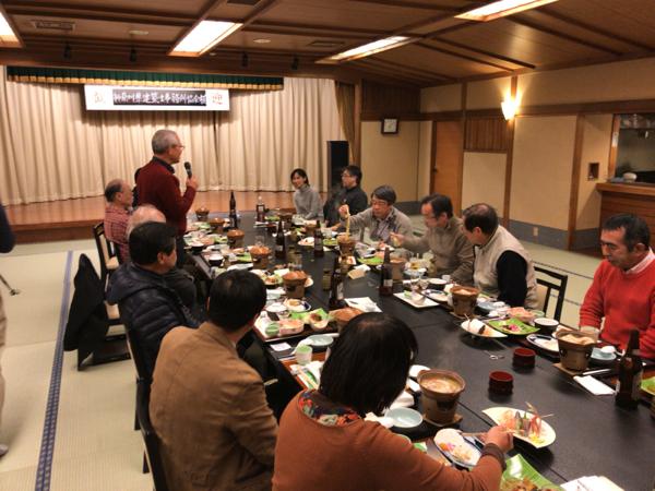 景観・まちづくり専門委員会湯河原町温泉櫓と河川の景観資源調査20171219/忘年会2