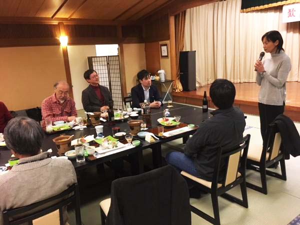 景観・まちづくり専門委員会湯河原町温泉櫓と河川の景観資源調査20171219/忘年会3